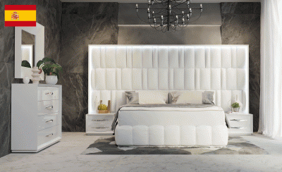 Bedroom Furniture Modern Bedrooms QS and KS Orion Bed with Carmen cases