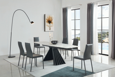 152-Marble-Dining-Table-with-196-Grey-Chairs