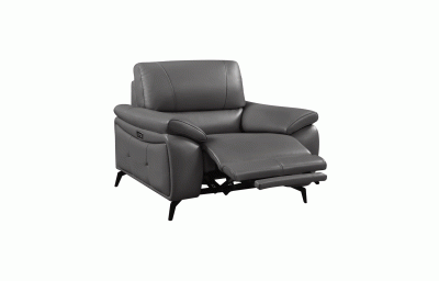 2934 Dark Grey Chair w/ electric recliners