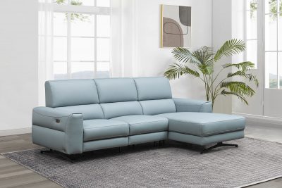 Reclining and Sliding Seats Sets RG19141A Sectional w/ recliner