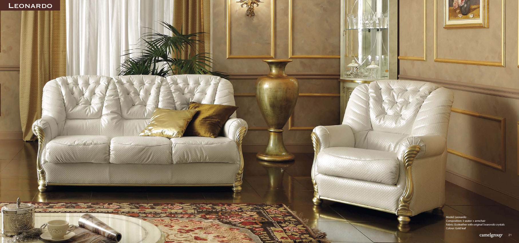 Living Room Furniture Sectionals Leonardo Living