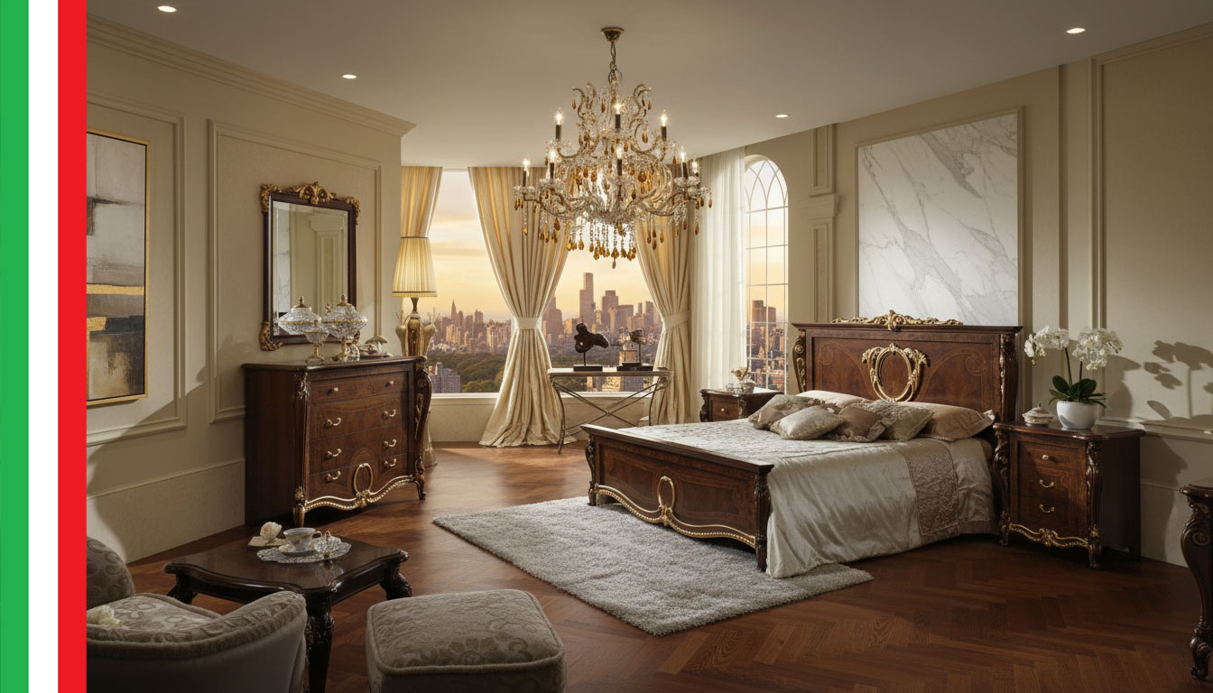 Bedroom Furniture Classic Bedrooms QS and KS Donatello Night Bedroom