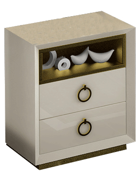 Wallunits Hallway Console tables and Mirrors Velvet Nightstand