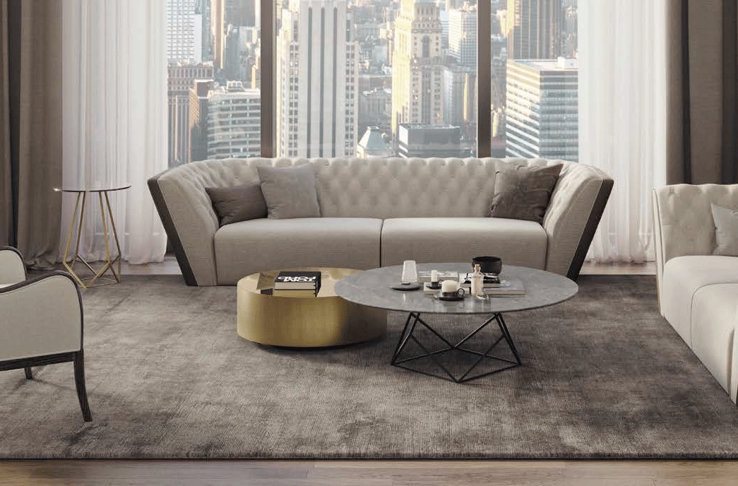 Living Room Furniture Reclining and Sliding Seats Sets Annette Coffee tables