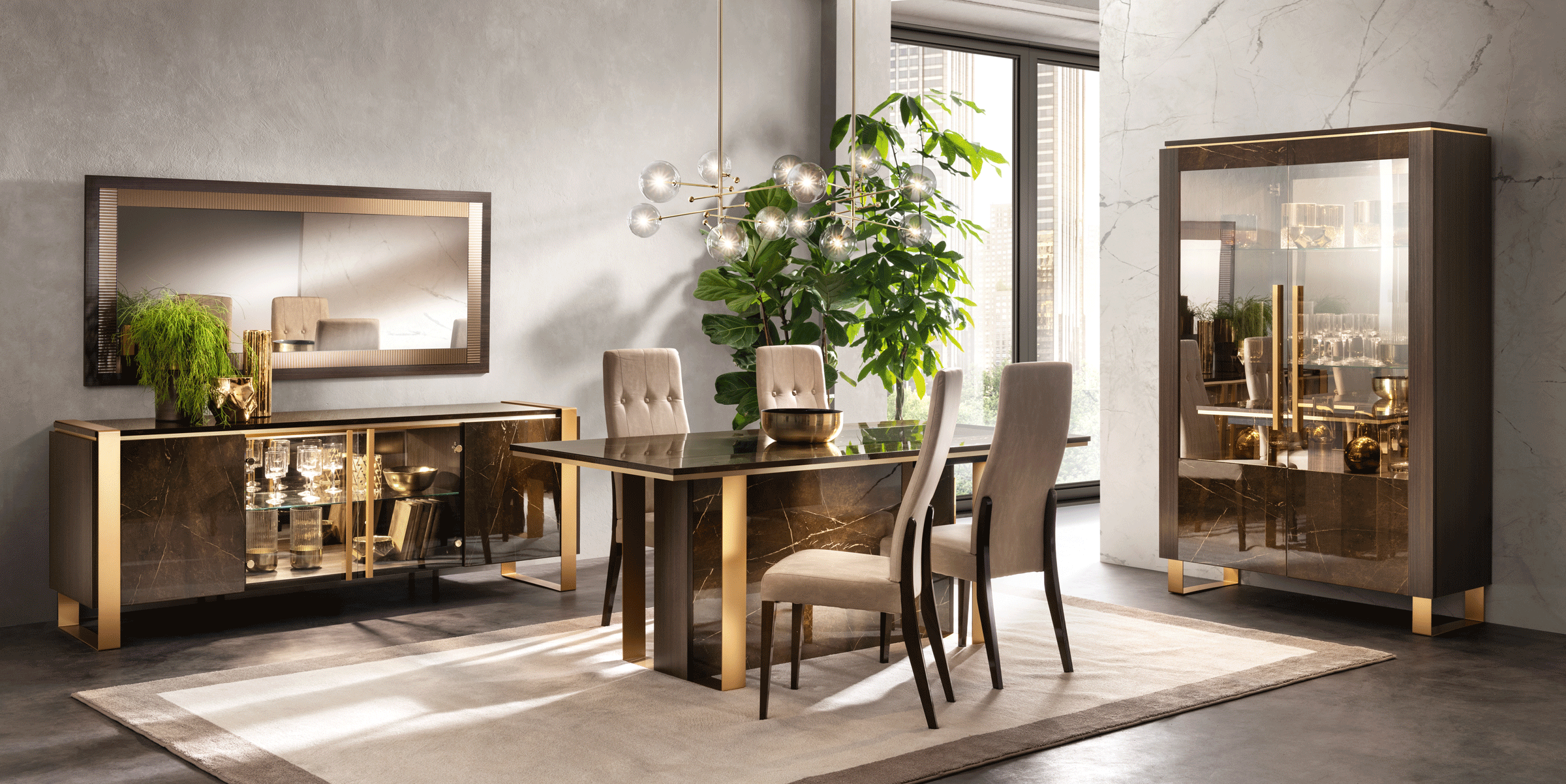Dining Room Furniture Tables Essenza Dining by Arredoclassic, Italy Additional