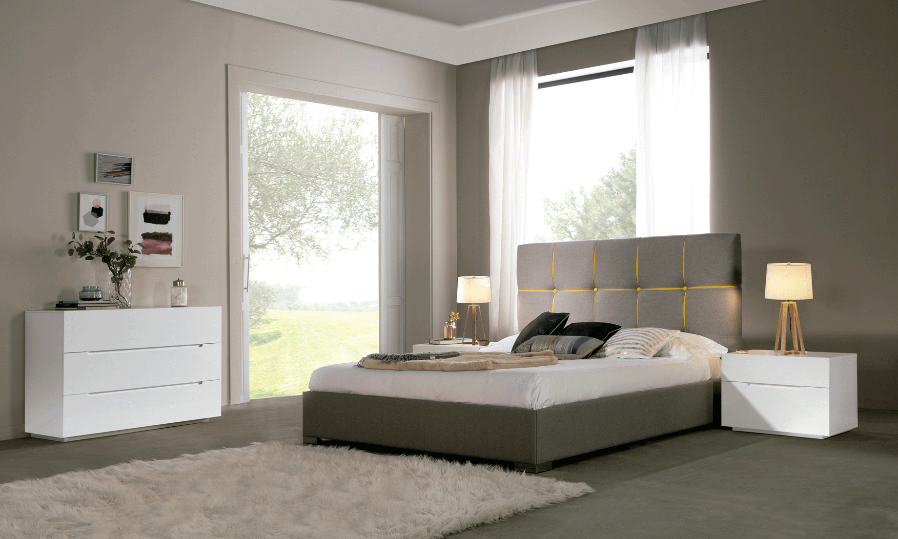 Bedroom Furniture Classic Bedrooms QS and KS Veronica Bedroom with Storage, M100, C100, E100