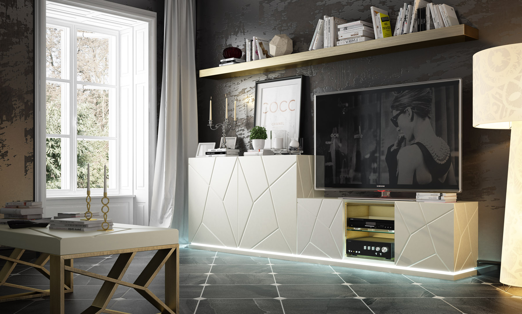 Brands Arredoclassic Living Room, Italy EX08