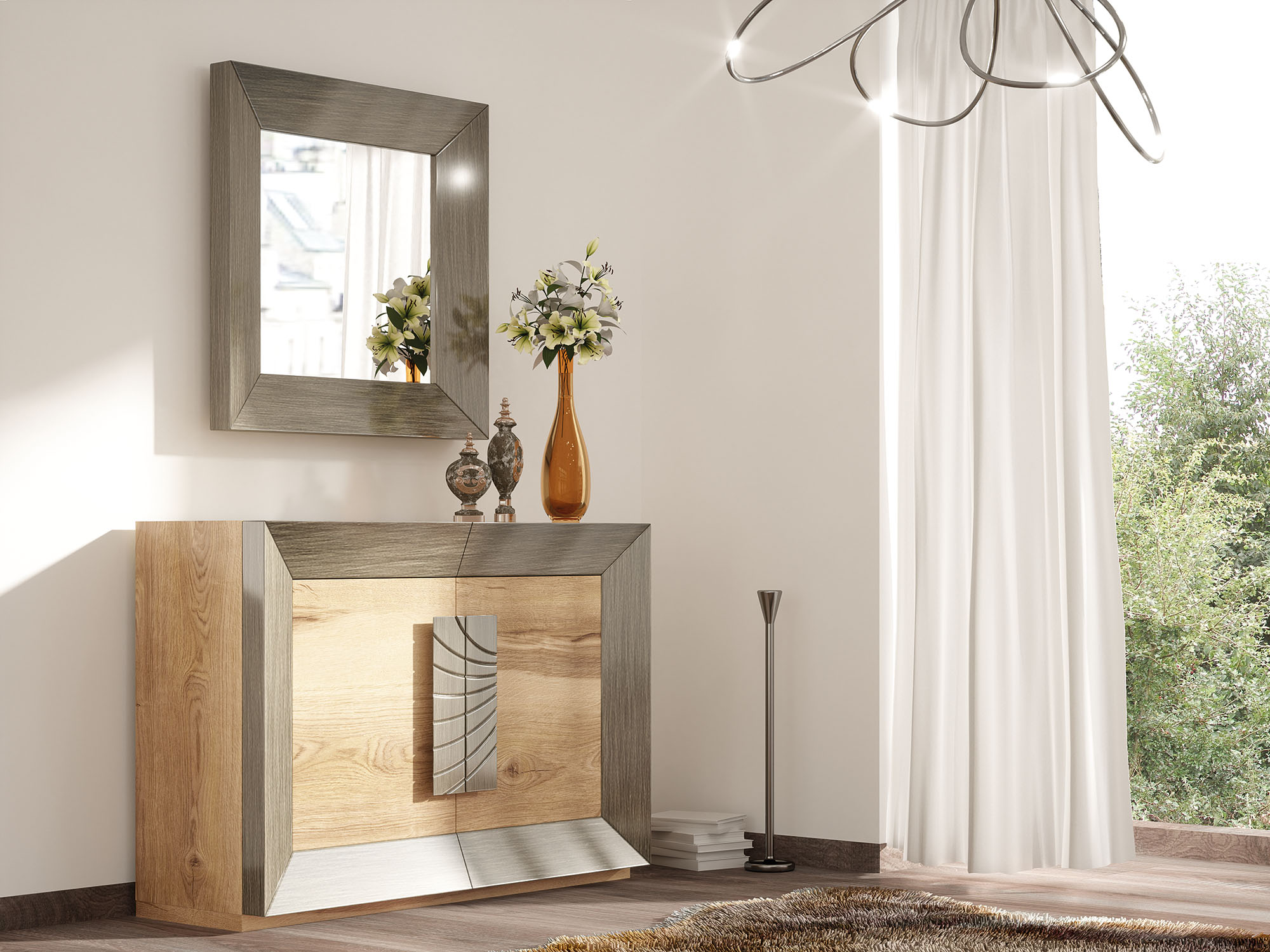 Wallunits Hallway Console tables and Mirrors ZII.06 SHOE CABINET