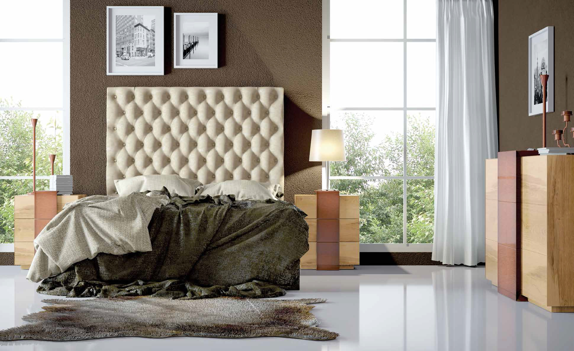 Brands Franco Furniture New BELLA Vanity Chest DOR 06