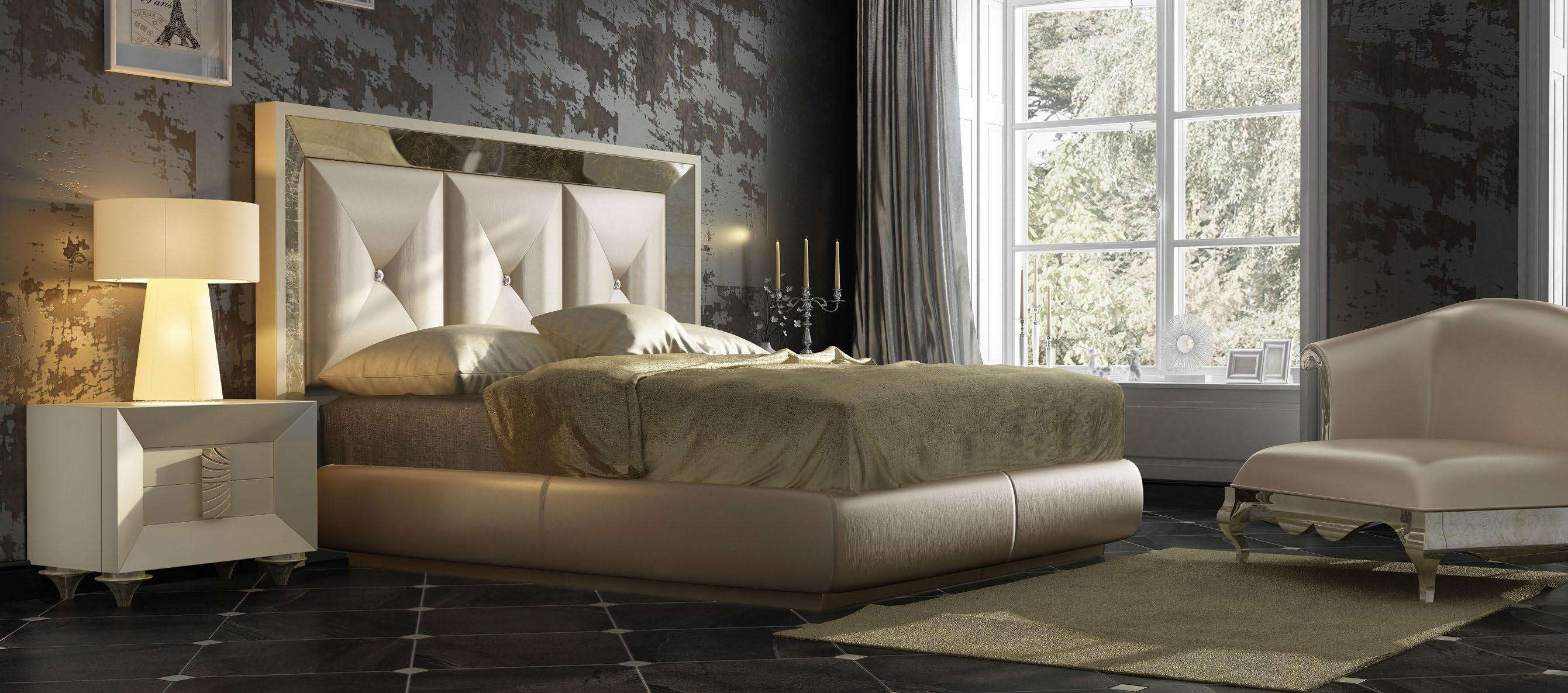 Brands Franco Furniture New BELLA Vanity Chest DOR 109