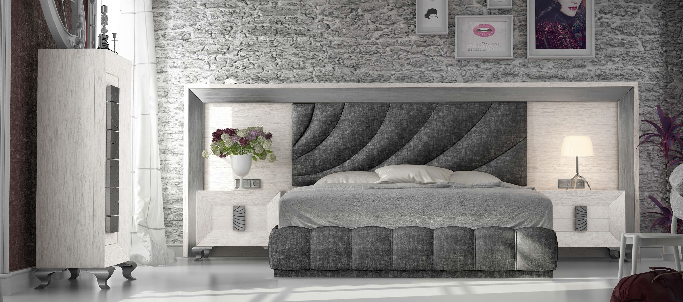 Bedroom Furniture Modern Bedrooms QS and KS DOR 112
