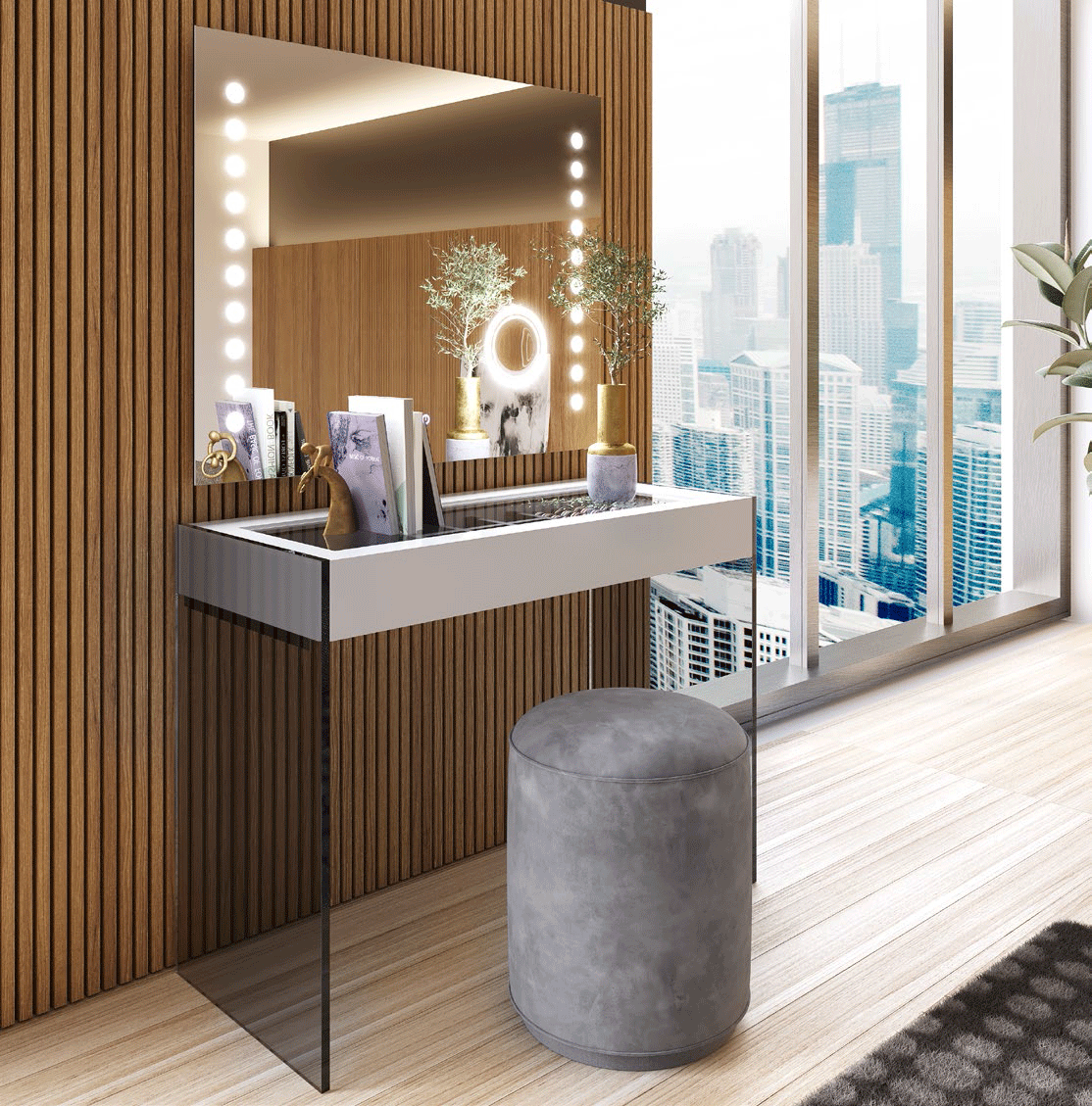 Wallunits Hallway Console tables and Mirrors MX59