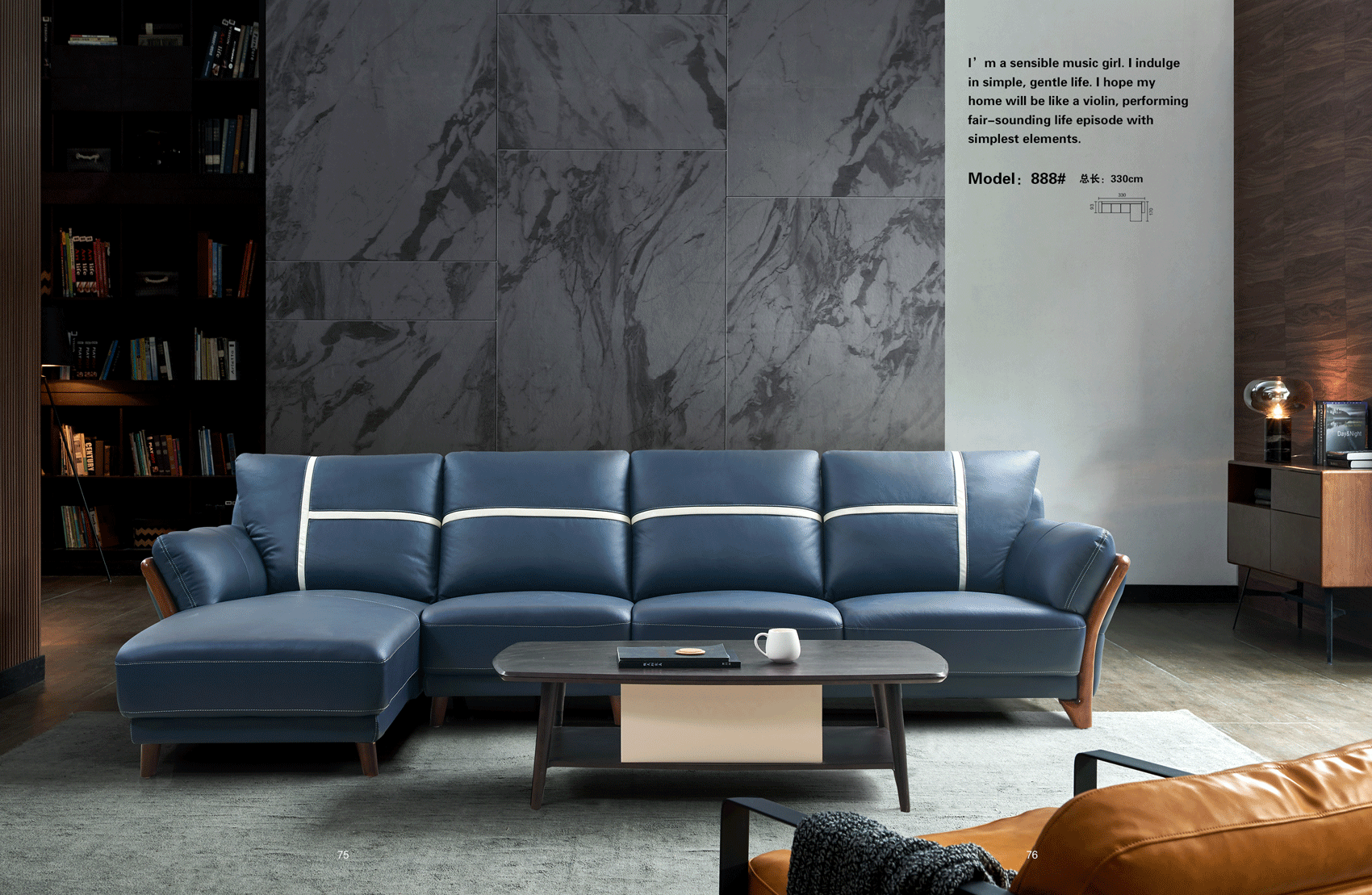 Brands WCH Modern Living Special Order Sectional 888