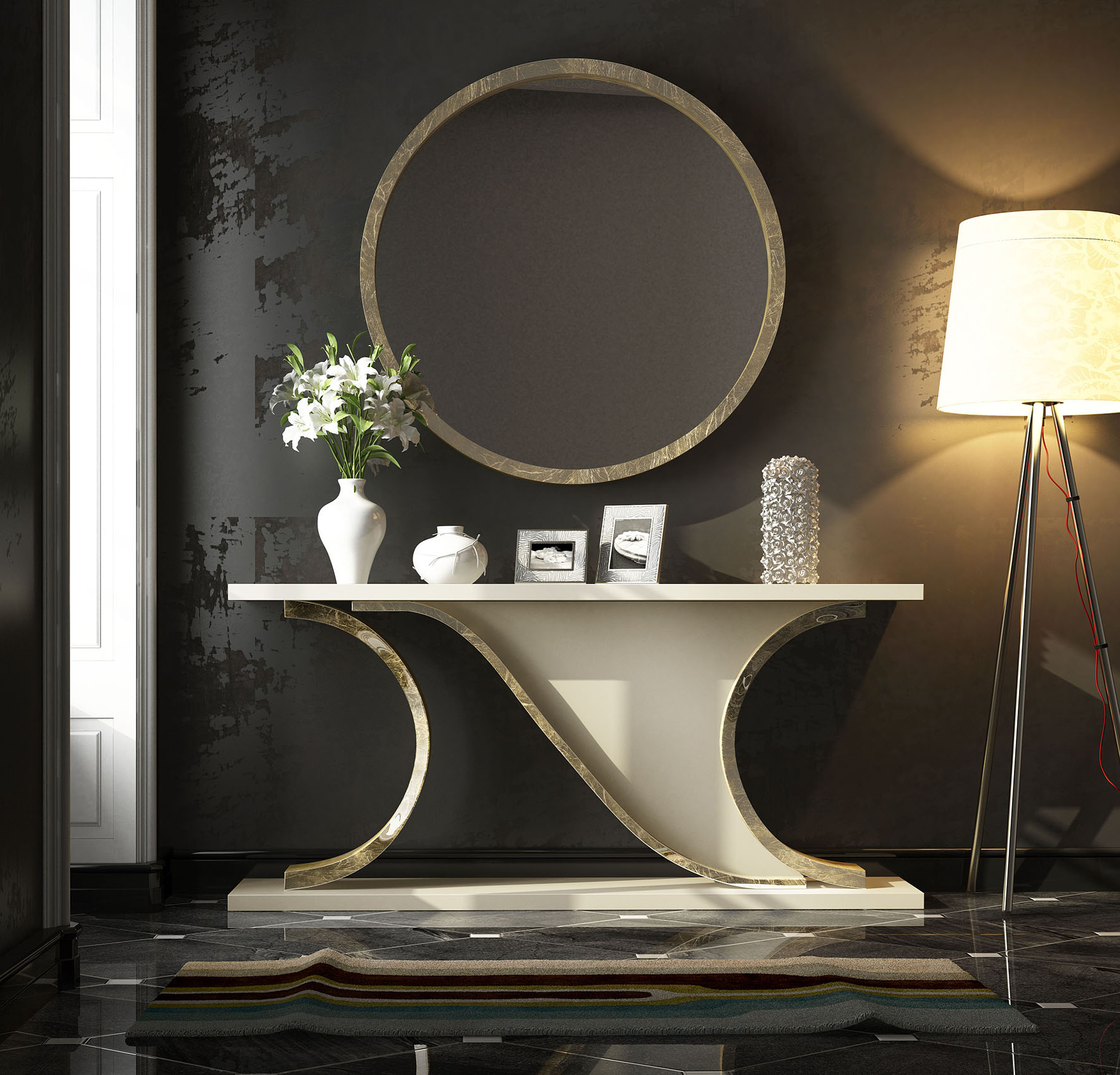 Brands Arredoclassic Living Room, Italy CII.26 Console Table