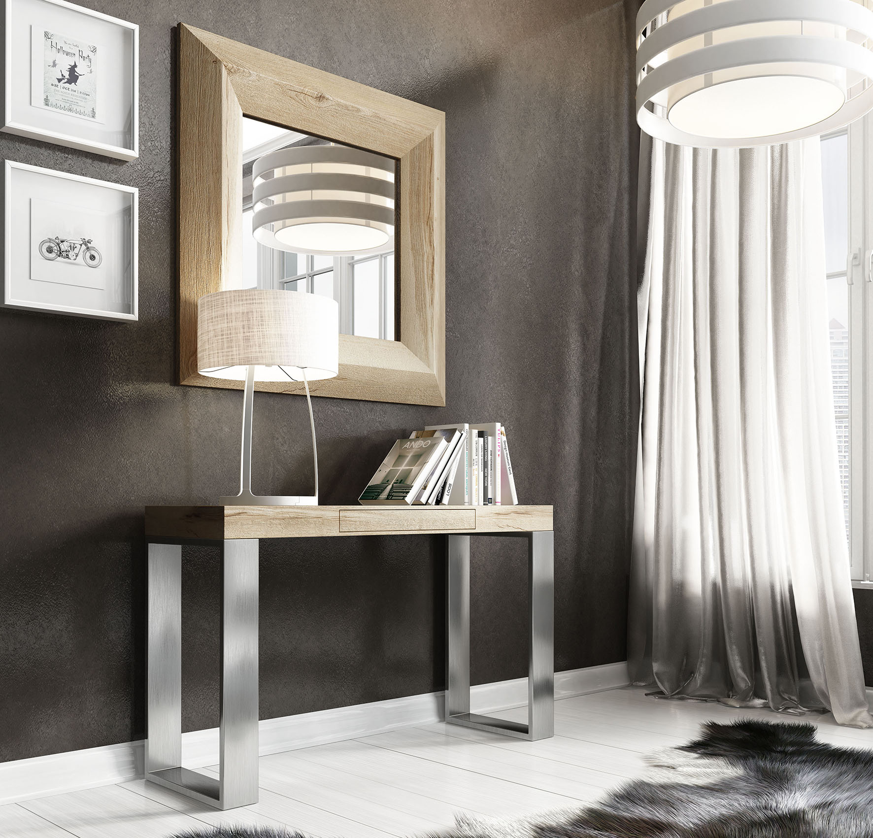 Wallunits Hallway Console tables and Mirrors CII.39 Console Table