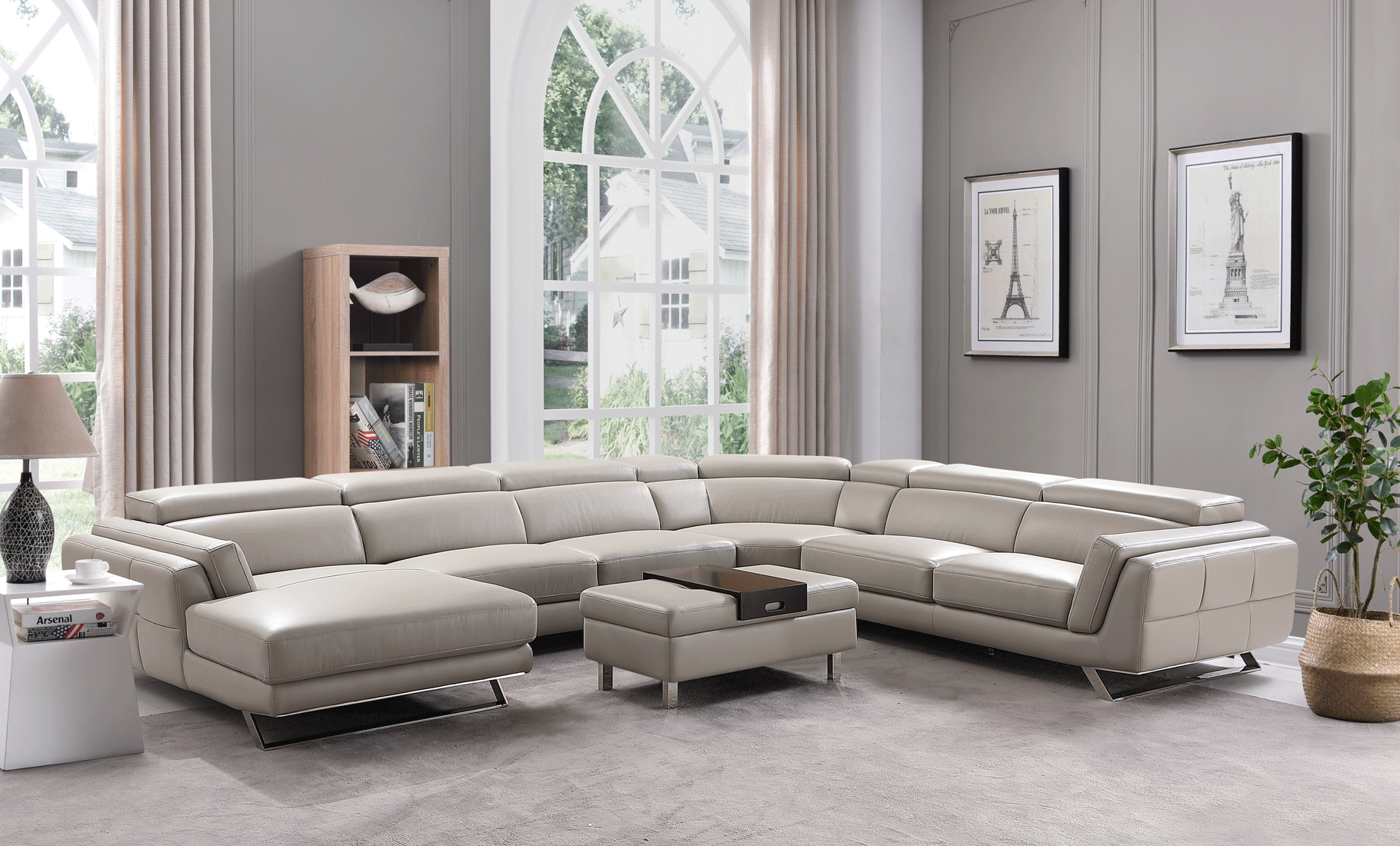 Clearance Living Room 582 Sectional Left