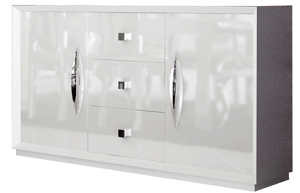 Brands Franco Kora Dining and Wall Units, Spain Carmen Buffet White