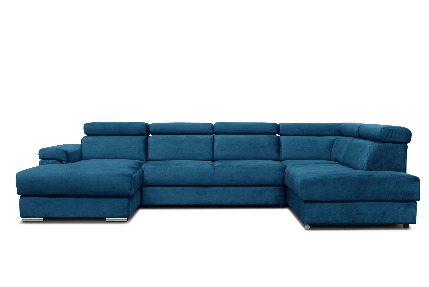 Living Room Furniture Sleepers Sofas Loveseats and Chairs Carlo U-Shaped Sectional