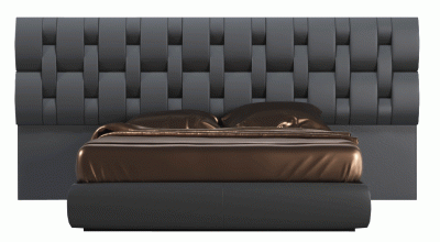 Emporio Black King size Bed