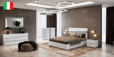 Alba Bedroom w/ Light by Camelgroup – Italy