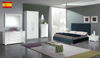 Leonor Blue Bedroom w/storage, w/momo casing