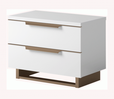 Bedroom Furniture Nightstands Smart Nightstand White