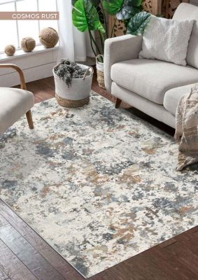 Cosmos Rust Rug