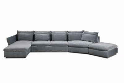 Living Room Furniture Sectionals Idylla Sectional w/ Bed & storage