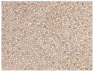Brands CutCut Leather Collection Rock Beige Rug