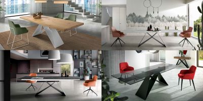 Mumm Dining tables with Roger Chairs