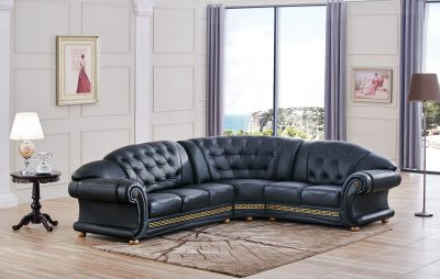 Apolo Sectional Black