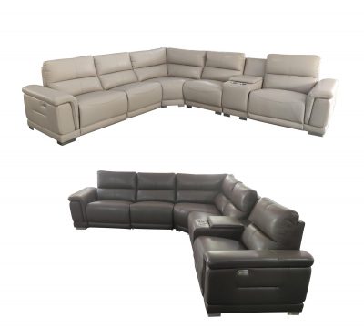 Reclining and Sliding Seats Sets 2901 Sectional w/recliner