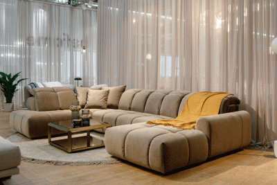 Living Room Furniture Sectionals Bullet U-shaped Sectional