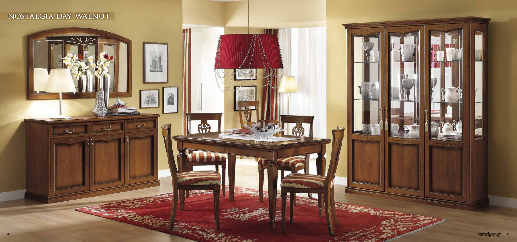 Dining Room Furniture Classic Dining Room Sets Nostalgia Day Walnut