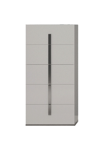 Bedroom Furniture Wardrobes Carrara White Chest