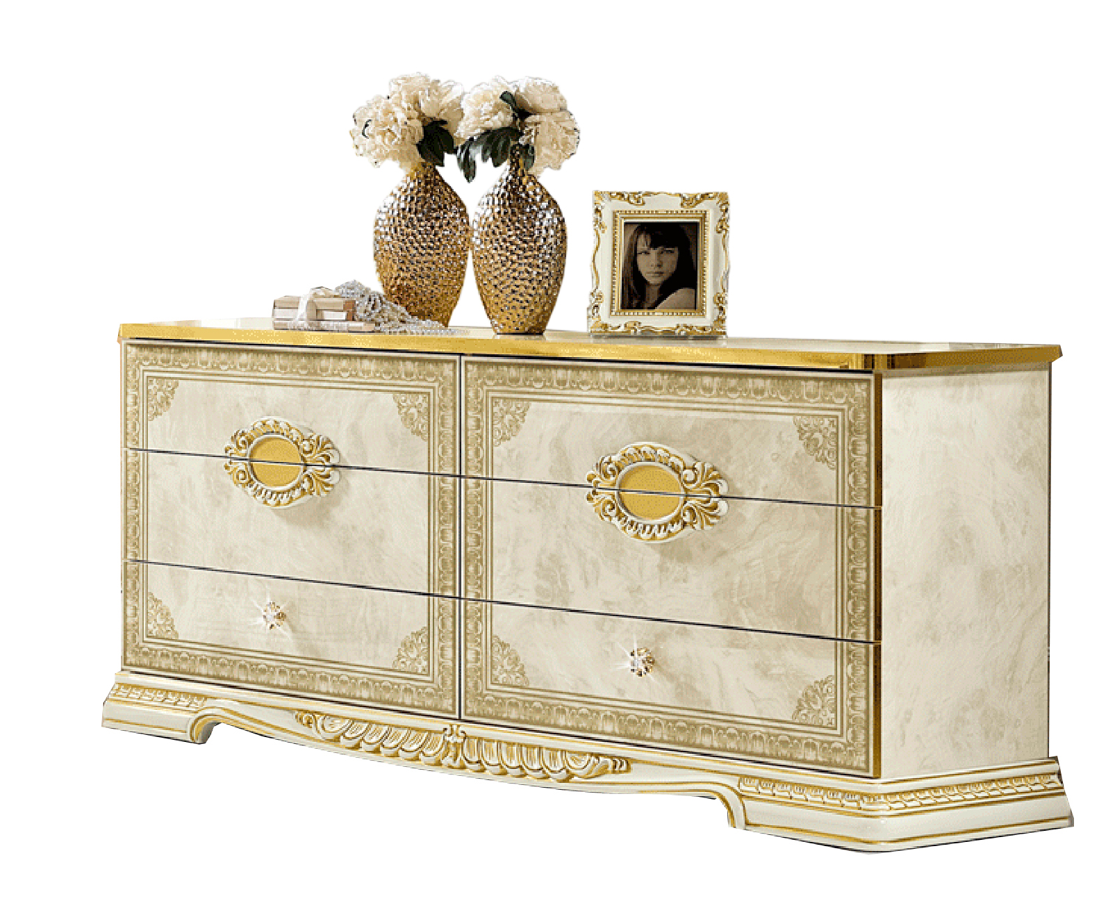 Brands Gamamobel Bedroom Sets, Spain Leonardo Double Dresser