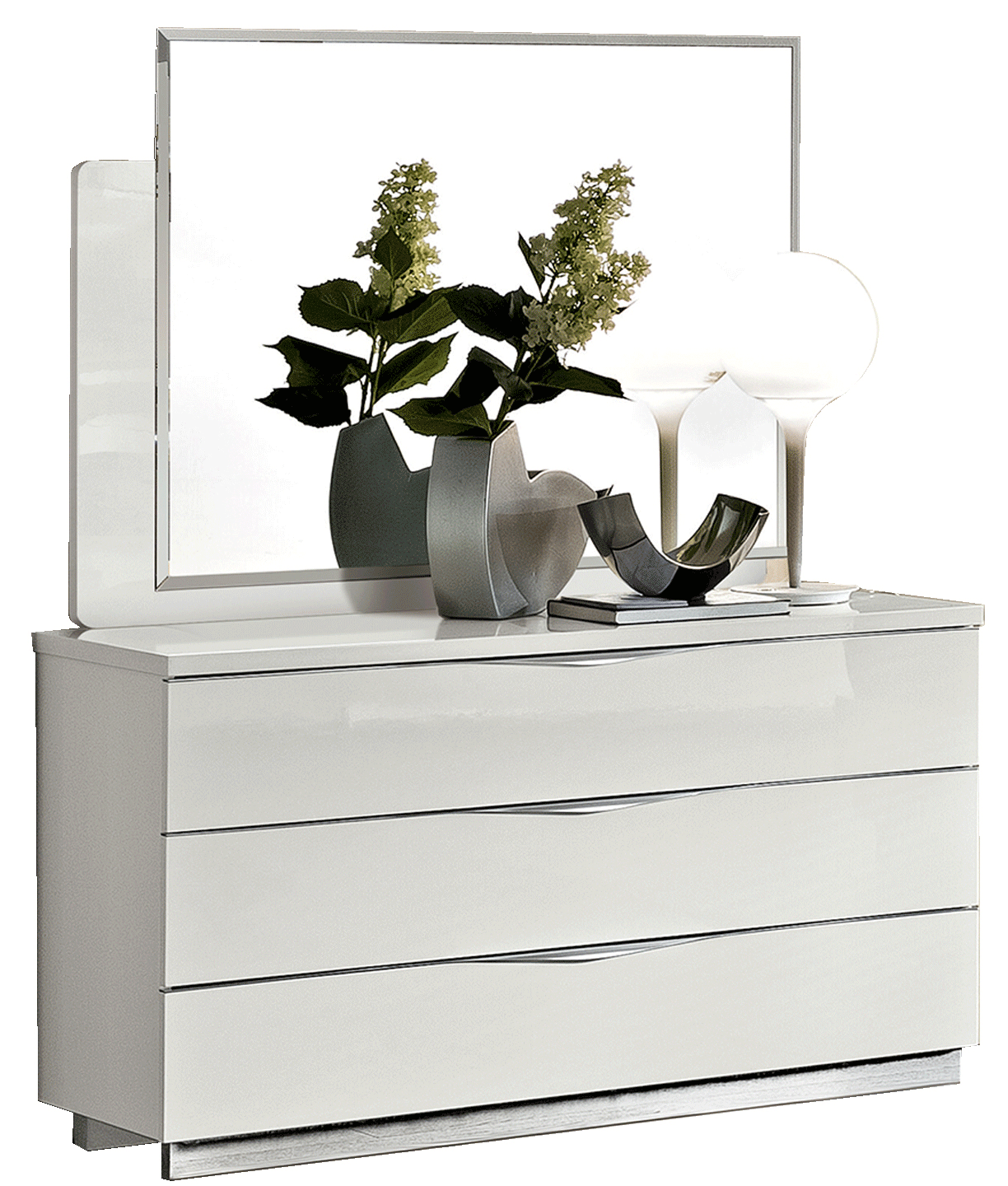 Bedroom Furniture Dressers and Chests Onda Dresser White
