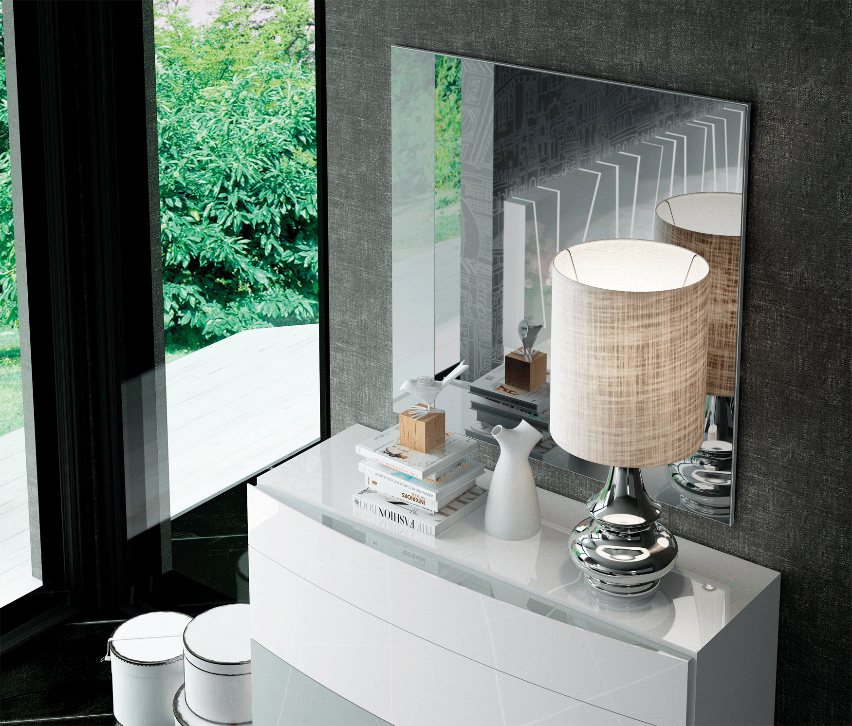 Wallunits Hallway Console tables and Mirrors Ronda mirror for dresser