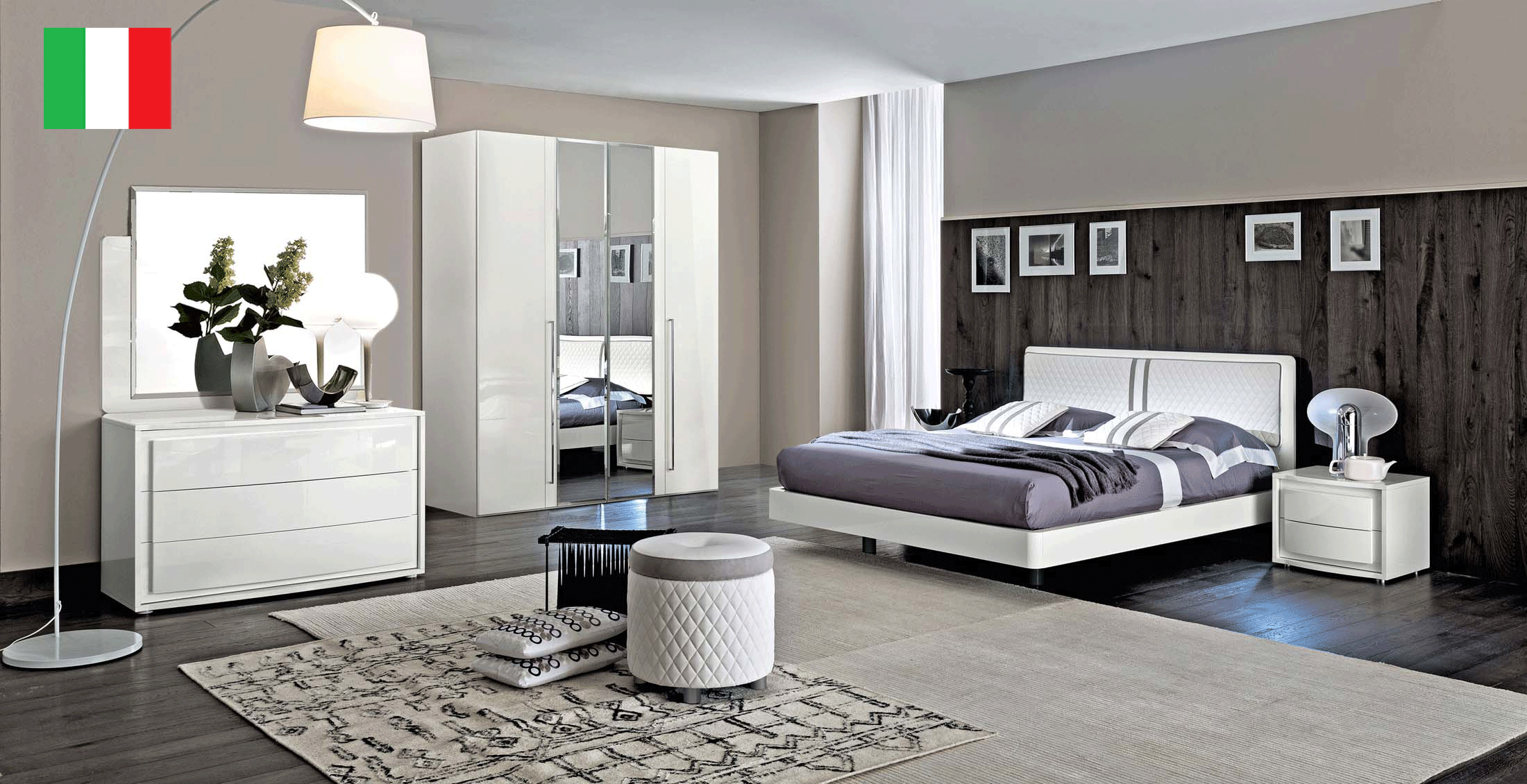 Brands Gamamobel Bedroom Sets, Spain Dama Bianca Bedroom by CamelGroup Italy