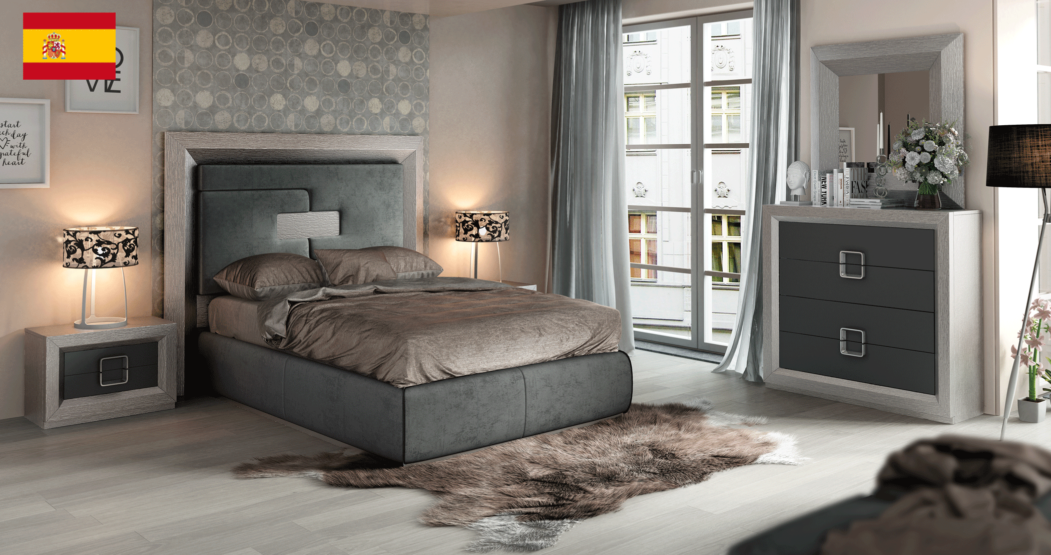 Brands Franco Furniture Avanty Bedrooms, Spain Enzo Bedroom