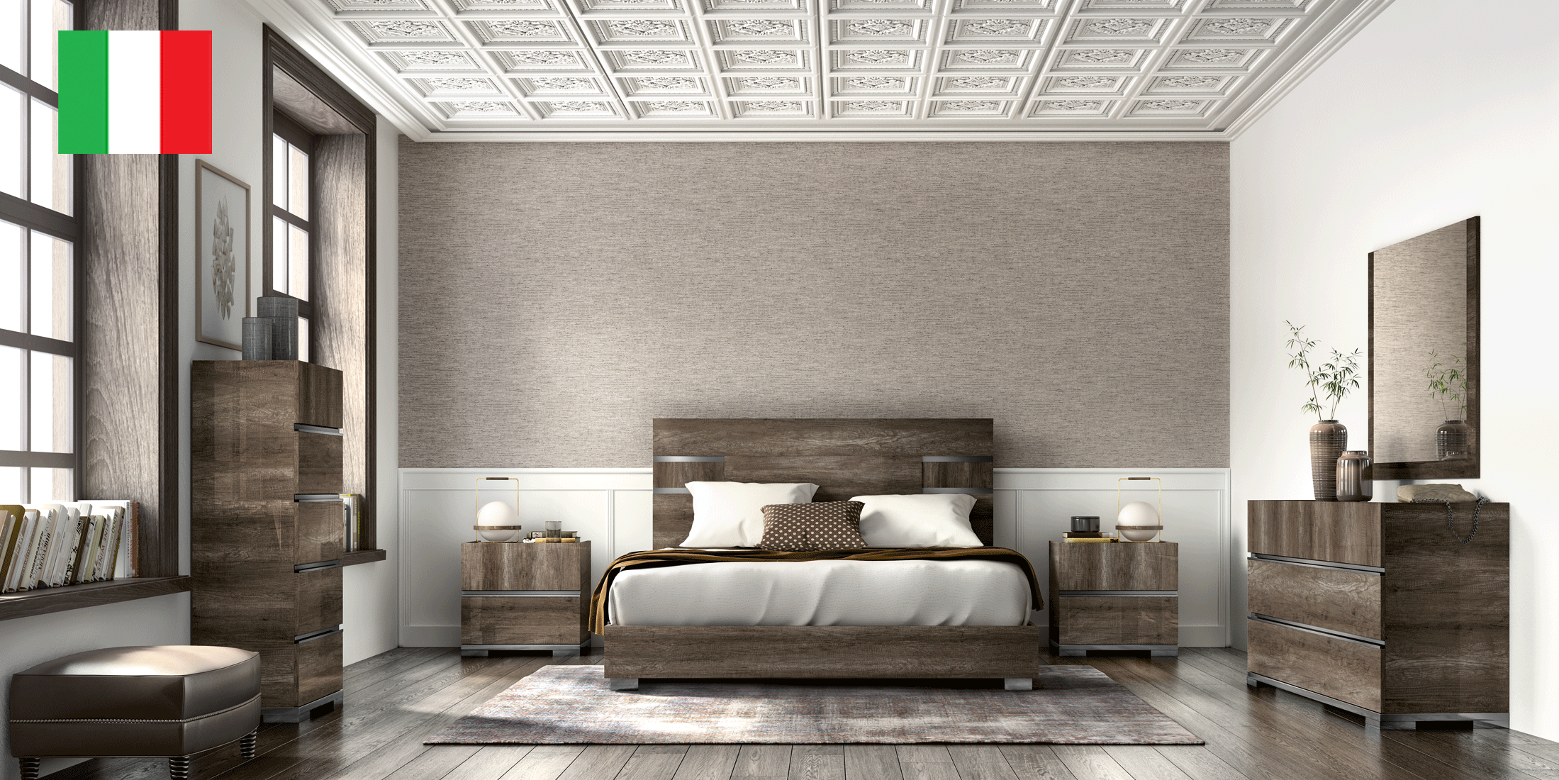 Brands Status Modern Collections, Italy Kamea Bedroom