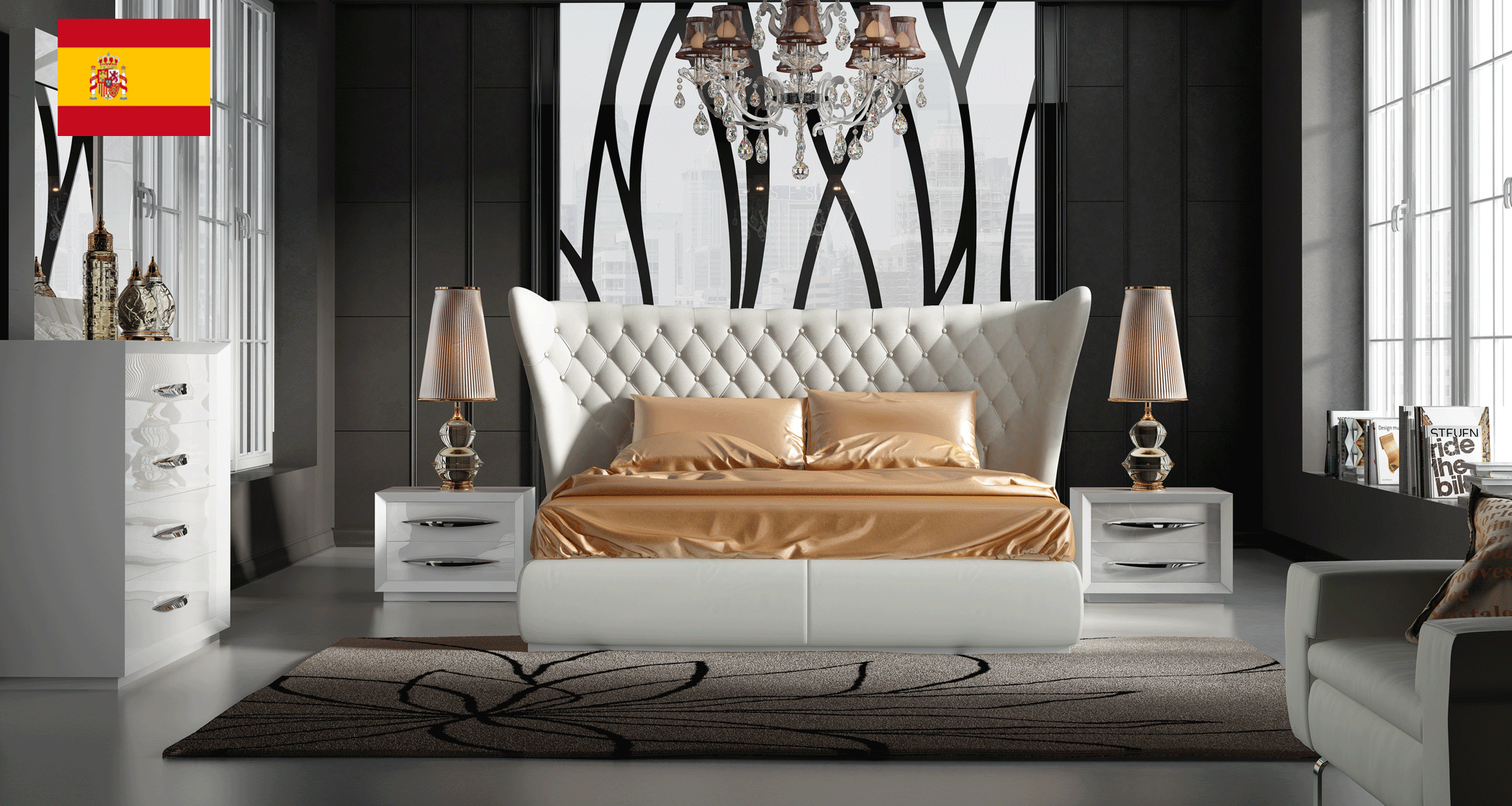 Brands Franco Furniture Avanty Bedrooms, Spain Miami Bedroom