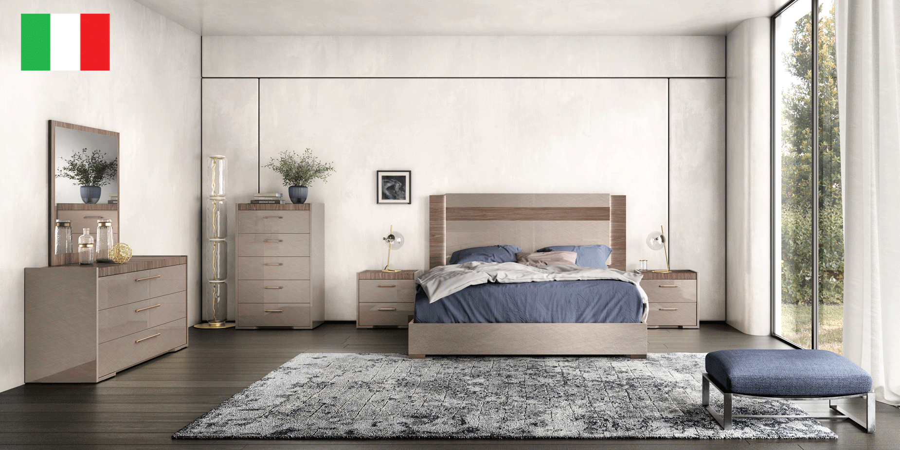 Bedroom Furniture Mattresses, Wooden Frames Nora Bedroom