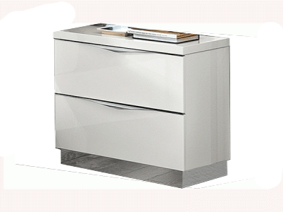 Bedroom Furniture Beds with storage Onda White MINI Nightstand