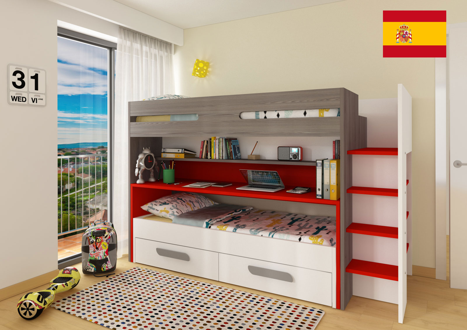 Bedroom Furniture Full Size Kids Bedrooms Bo10 Bunk Bed