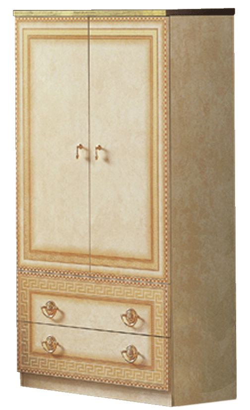 Brands Camel Classic Collection, Italy Aida Ivory 2 Door Wardrobe