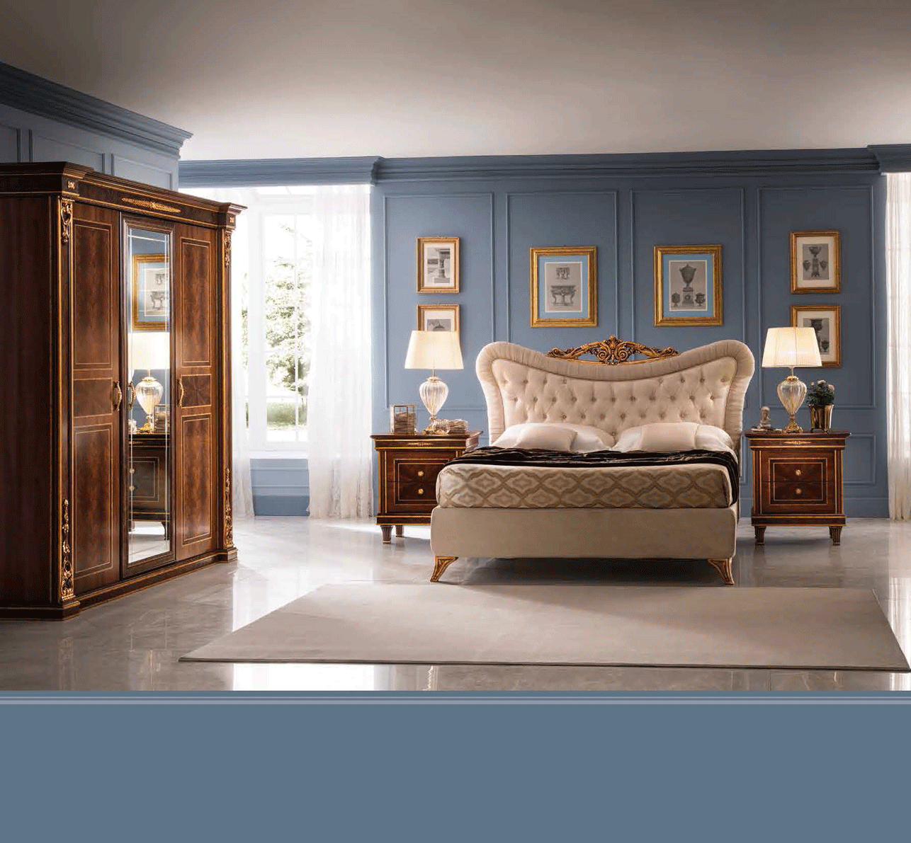 Bedroom Furniture Classic Bedrooms QS and KS Modigliani Night