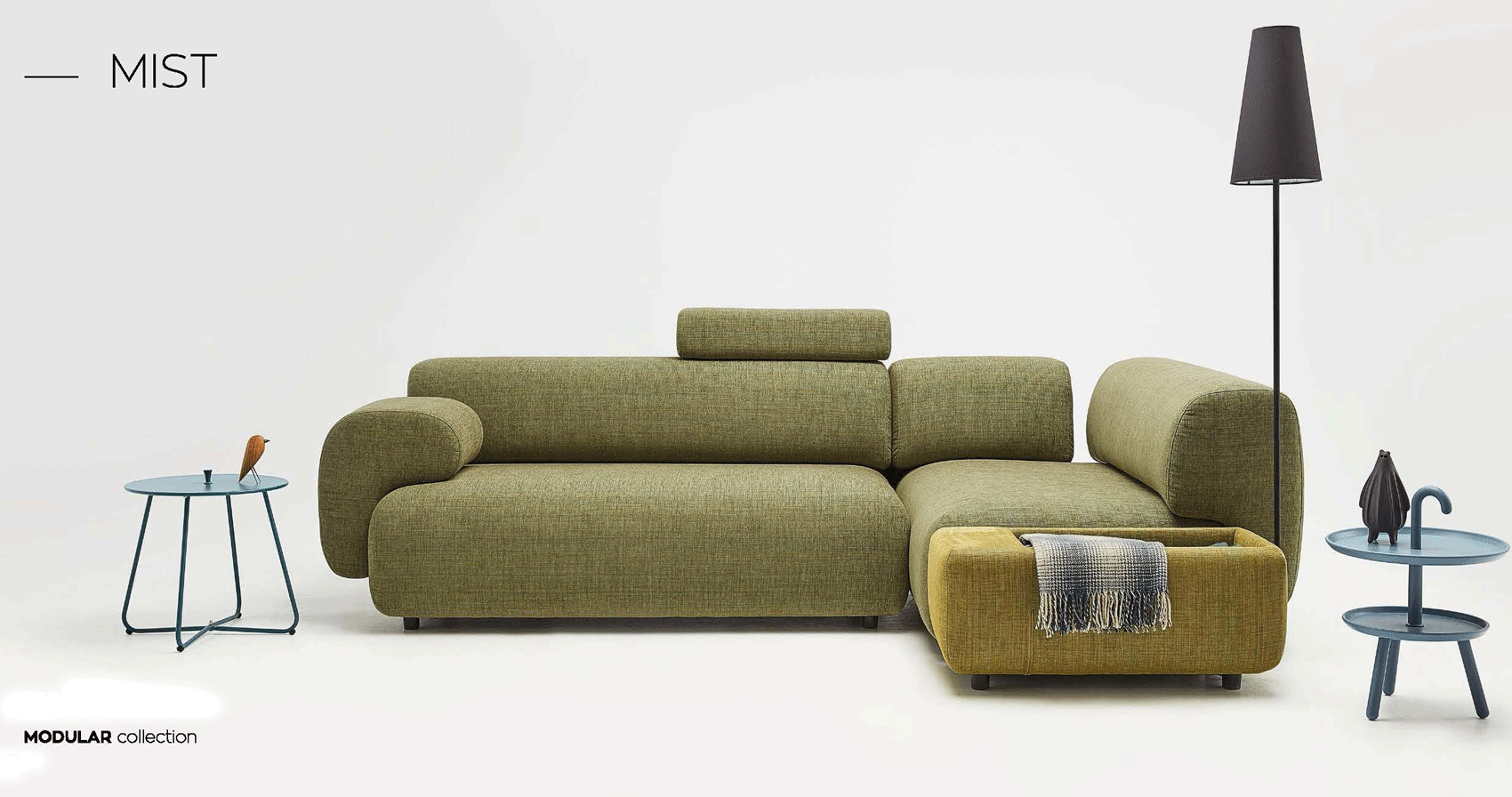Living Room Furniture Sectionals Mist Sofa