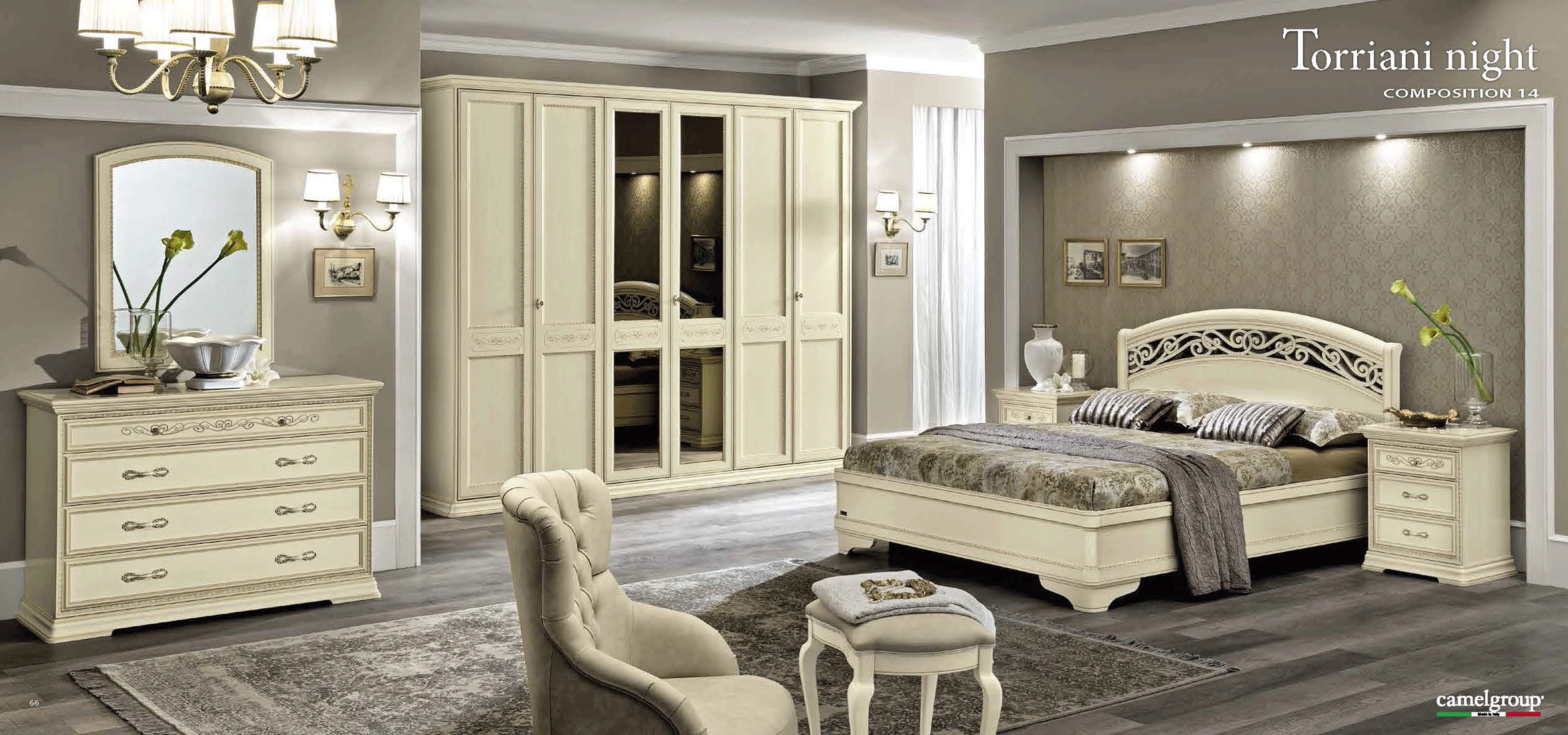 Bedroom Furniture Beds with storage Torriani Night