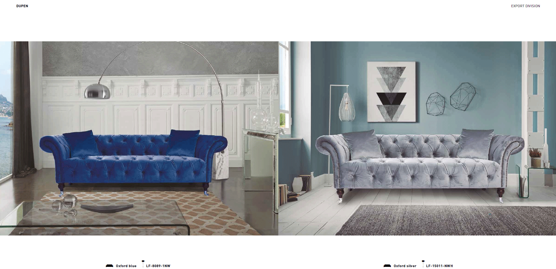 Wallunits Hallway Console tables and Mirrors Oxford Sofa, FL-15011-NWH, LF-8089-1NW